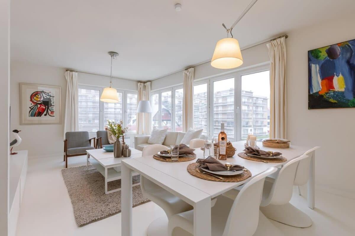 Huswell - Idyllic Family Apartment Near The Beach De Haan Dış mekan fotoğraf